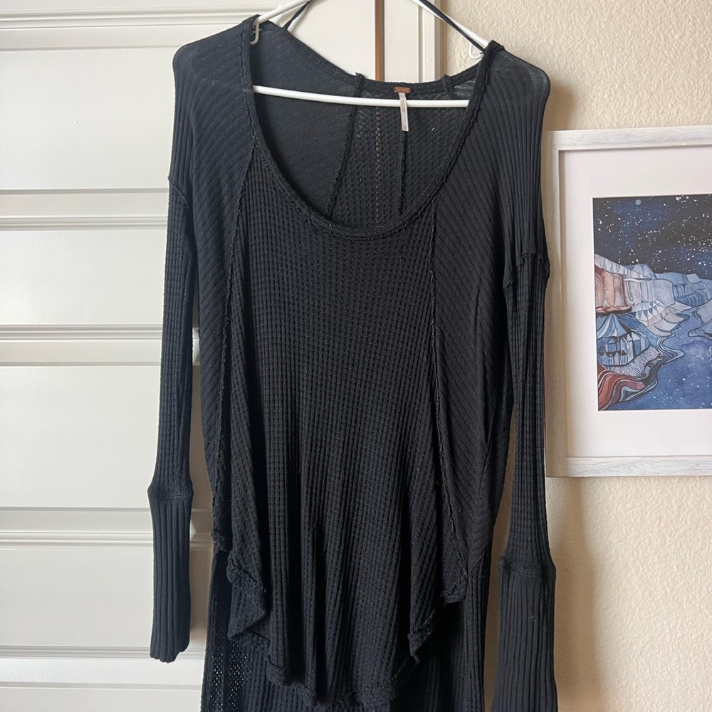Black Free People Women's Top